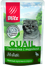 BLITZ Holistic Cat (Перепелка с индейкой)